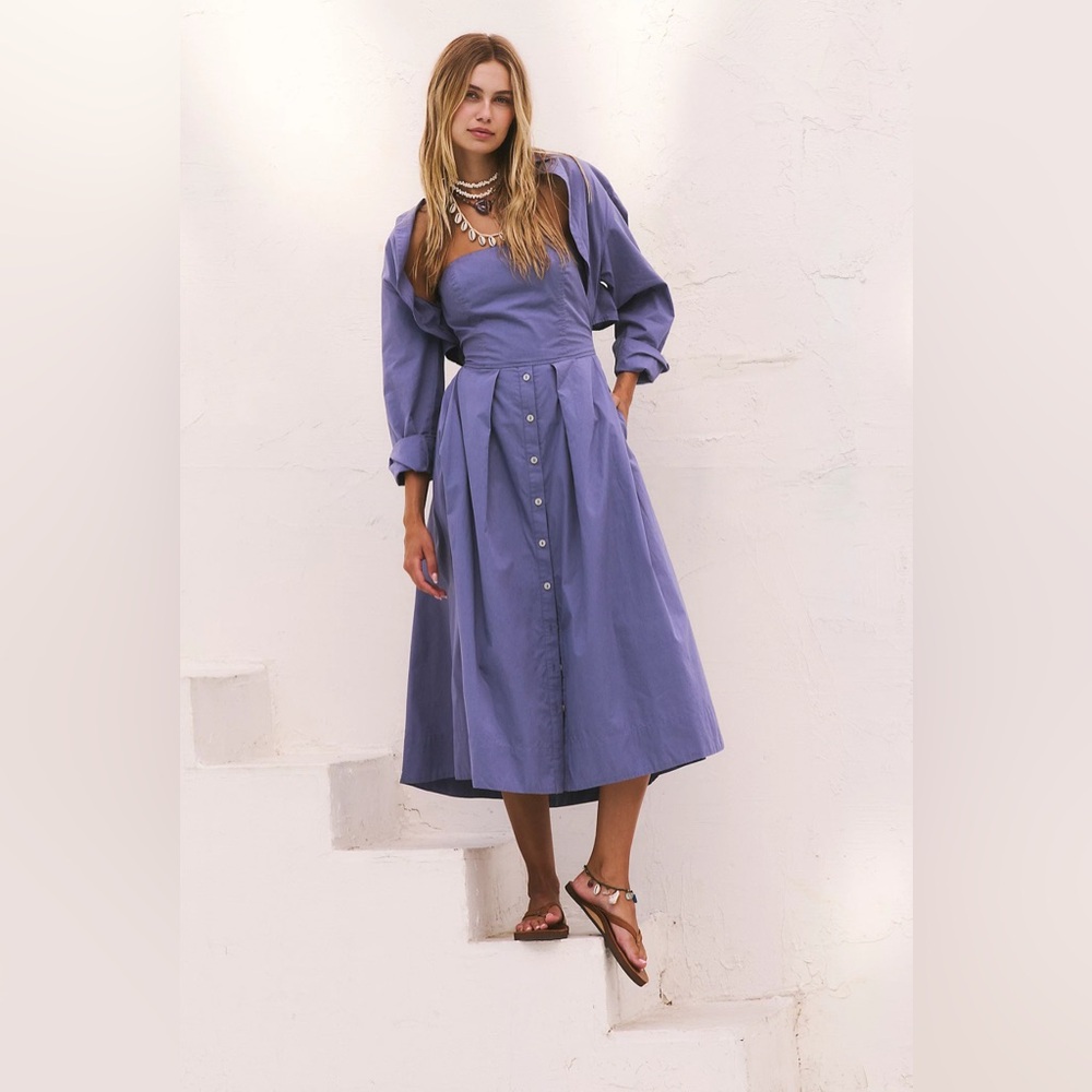 NWOT Free People Isley Midi Dress